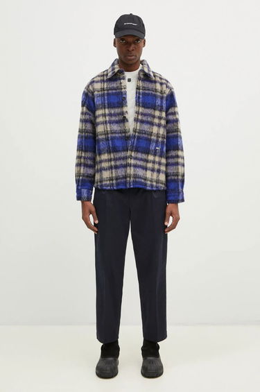 Hlače WACKO MARIA Double Pleated Chino Trousers Črna | 24FW-WMP-PT02, 4
