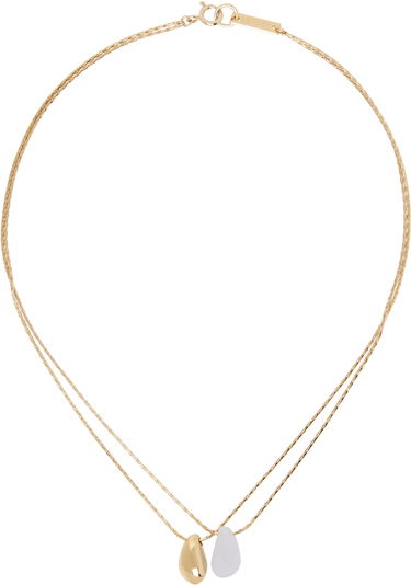 Ogrlica ISABEL MARANT Isabel Marant Imala Double-Strand Pendant Necklace Kovinski | RC0061FA-C1B21B, 0