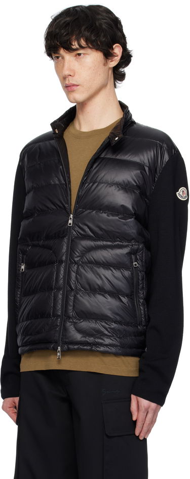 Puhovka Moncler Moncler Padded Zip-Up Jacket Črna | K10919B00016M1131, 3