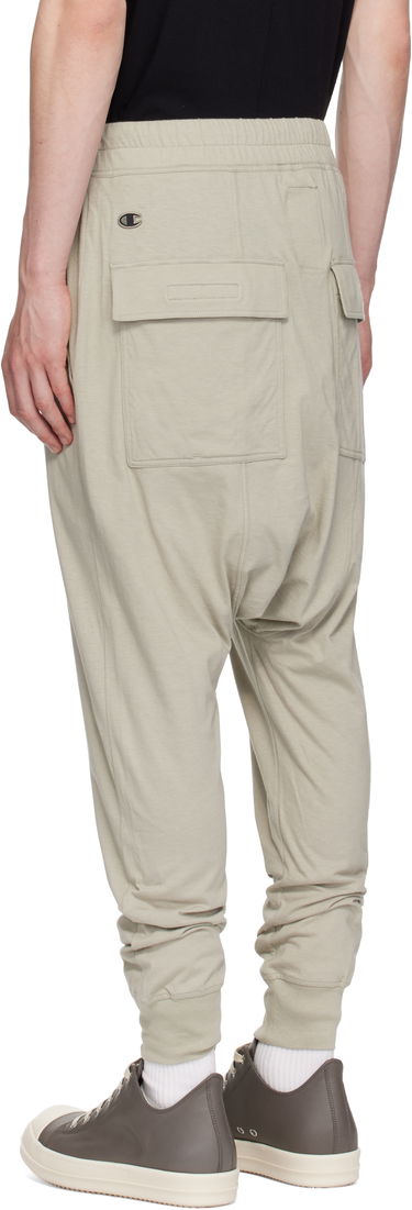 Trenirka Rick Owens Rick Owens Champion Edition Prisoner Drawstring Sweatpants Siva | CM01E1690 CHJG JERSEY, 3