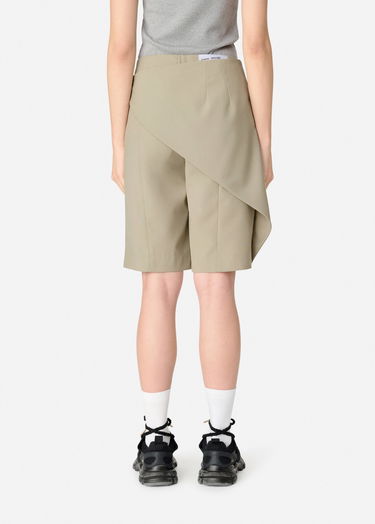 Kratke hlače AXEL ARIGATO Beige Asymmetrical Shorts Bež | A3057002, 5