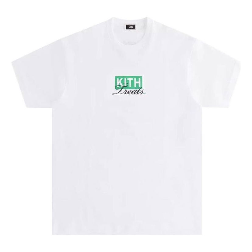 Majica KITH KITH Treats Caf Graphic T-Shirt Bela | KHT030089-101