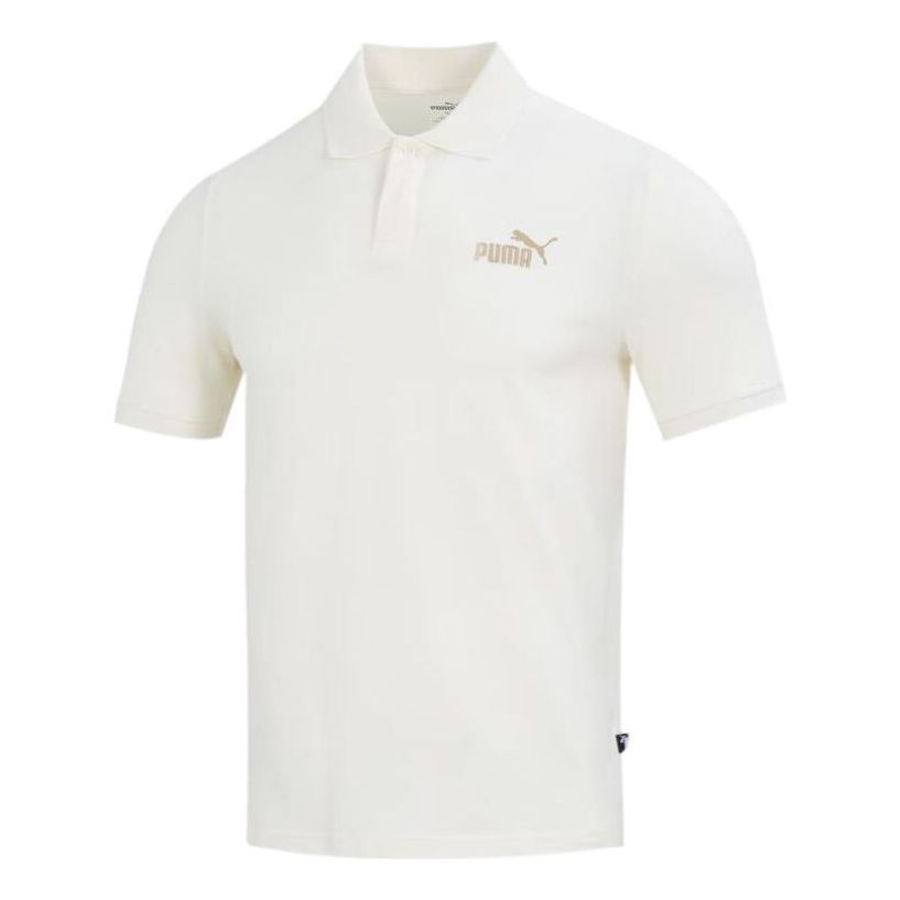 Polo majica Puma Men's Pique Polo Bela | 676673-65