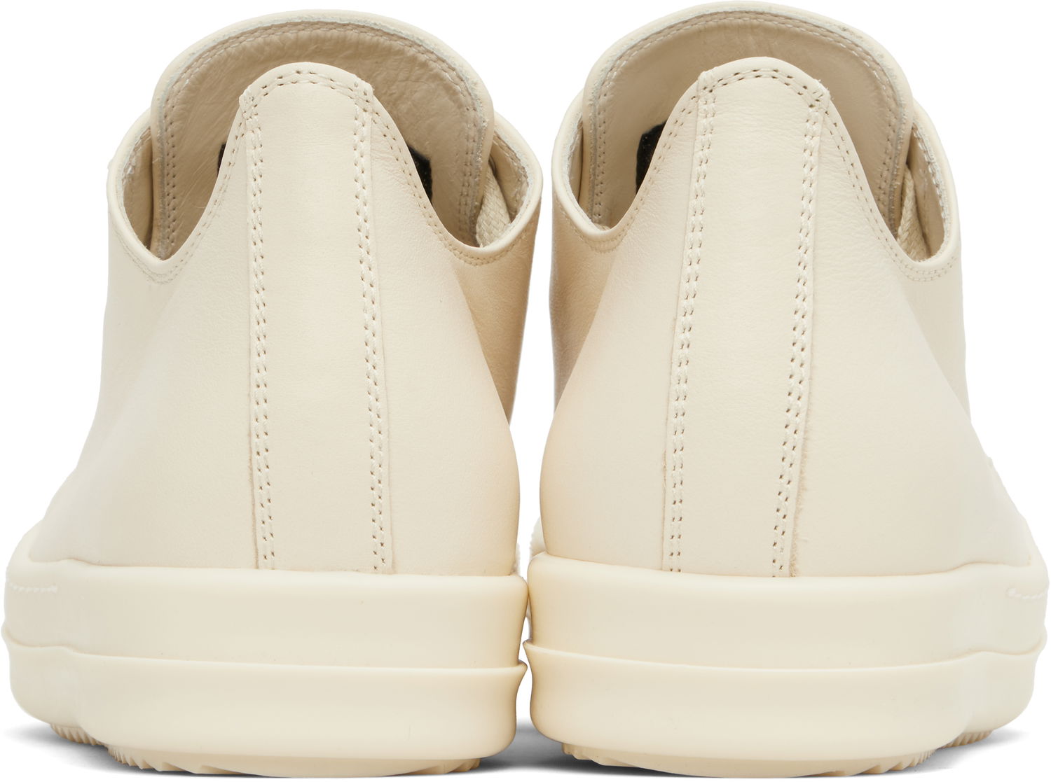 Superge in čevlji Rick Owens Rick Owens Hollywood Low Sneaks Bela | RO01E7891 LCO, 1