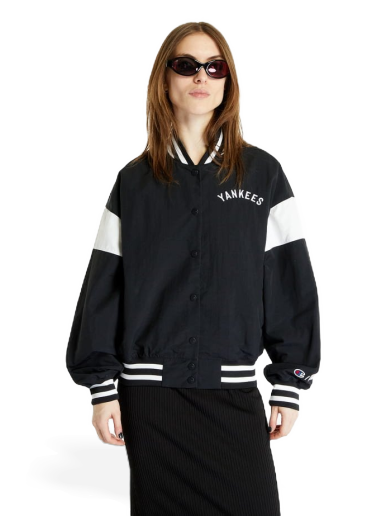 Bomber jakna Champion Full Zip Top Yankees Črna | 116470 CHA KK001