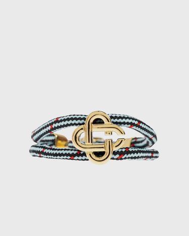 Zapestnica Casablanca Cord Bracelet with Logo Clasp Modra | APF25-JW-294-01, 0