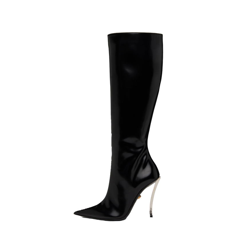 Superge in čevlji Versace Pin-Point Boots "Black" Črna | 1007255_DVT51