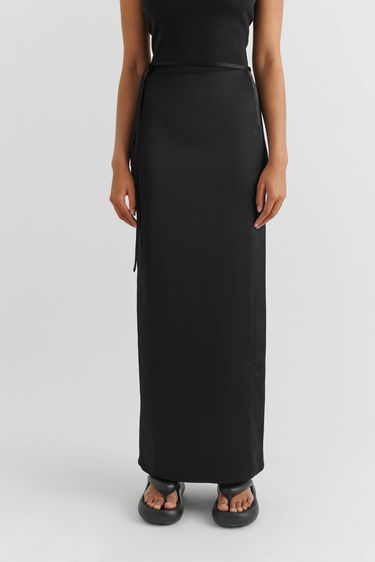 Krila AXEL ARIGATO Eve Belted Skirt Črna | A2119001, 2