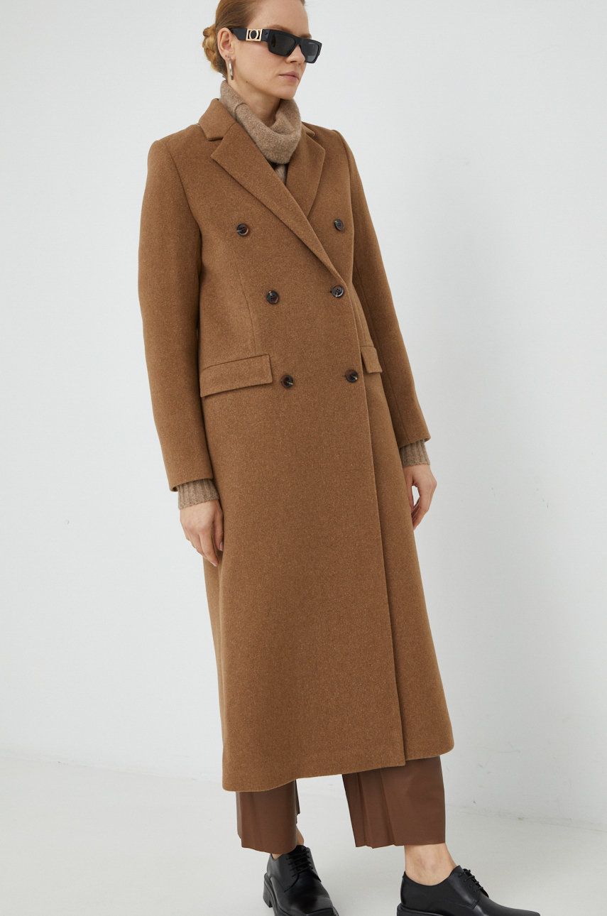 Plašči Samsoe Samsoe Falcon Coat Rjava | F20400075, 0