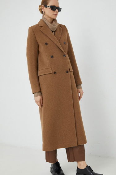 Plašči Samsoe Samsoe Falcon Coat Rjava | F20400075, 0