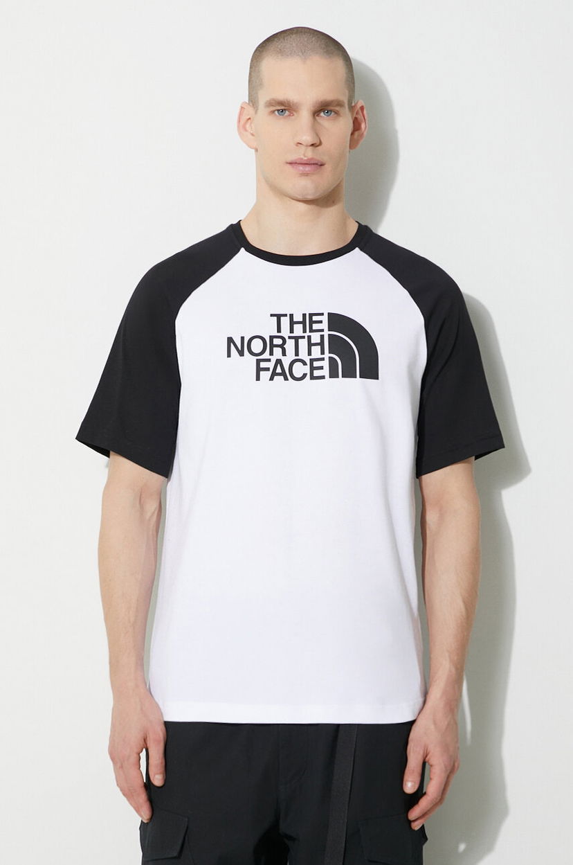 Majica The North Face Short Sleeve Raglan Easy Tee T-Shirt Bela | NF0A87N7FN41