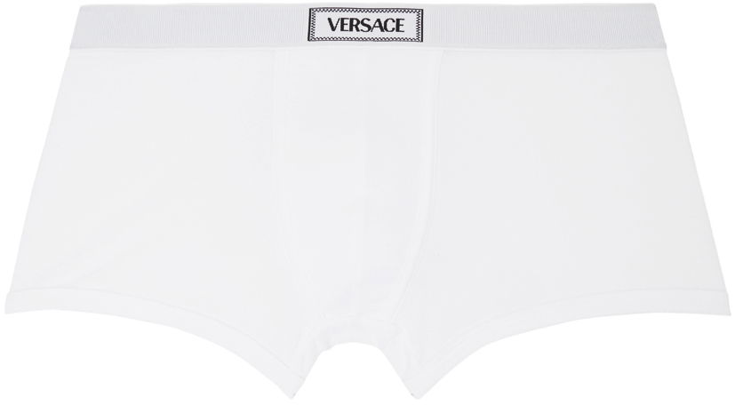 Boksarice Versace 90s Boxers Bela | 1014037 1A09410