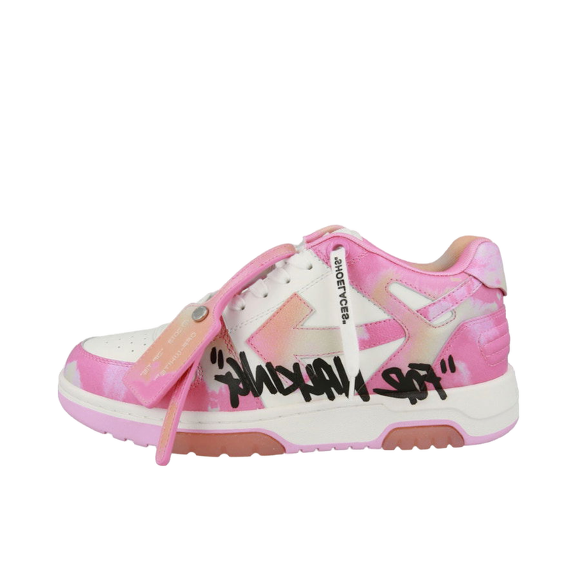 Superge in čevlji Off-White Out Of Office OOO "For Walking" Low Tops Pink Tie Dye Roza | OMIA189SLEA0103084