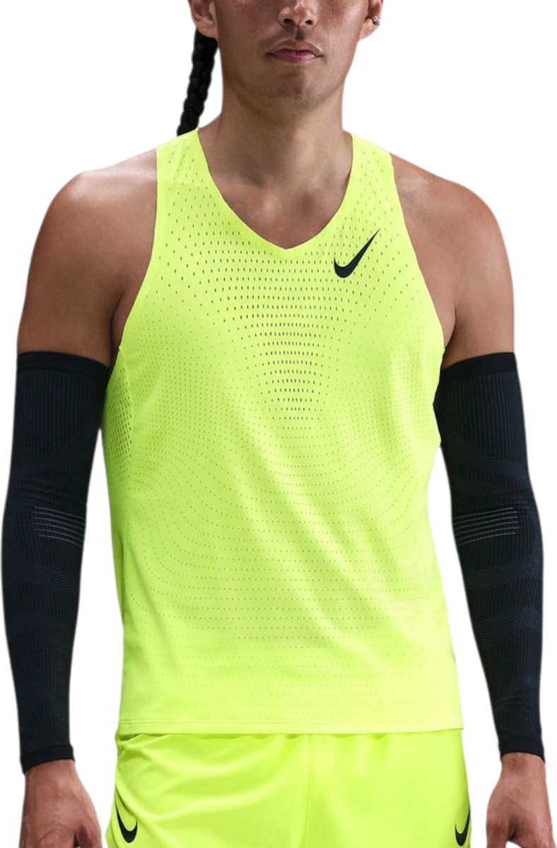Majica brez rokavov Nike AeroSwift Performance Running Tank Top Rumena | fn4231-702, 0