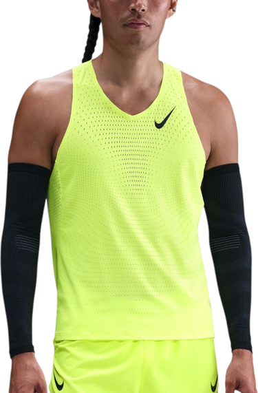 Majica brez rokavov Nike AeroSwift Performance Running Tank Top Rumena | fn4231-702, 0