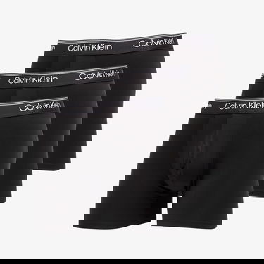 Boksarice CALVIN KLEIN Boxer Brief 3-Pack Black Črna | LV00NB4410 UB1, 0