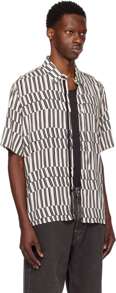 Srajce rag & bone Rag & Bone Dalton Printed Short Sleeve Shirt Večbarvna | MBW25PA026LVML, 1