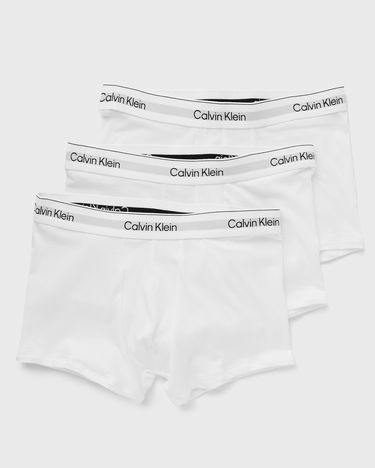 Boksarice CALVIN KLEIN Calvin Klein Icon Cotton Stretch Trunk (3-Pack) Bela | LV00NB4392100, 1