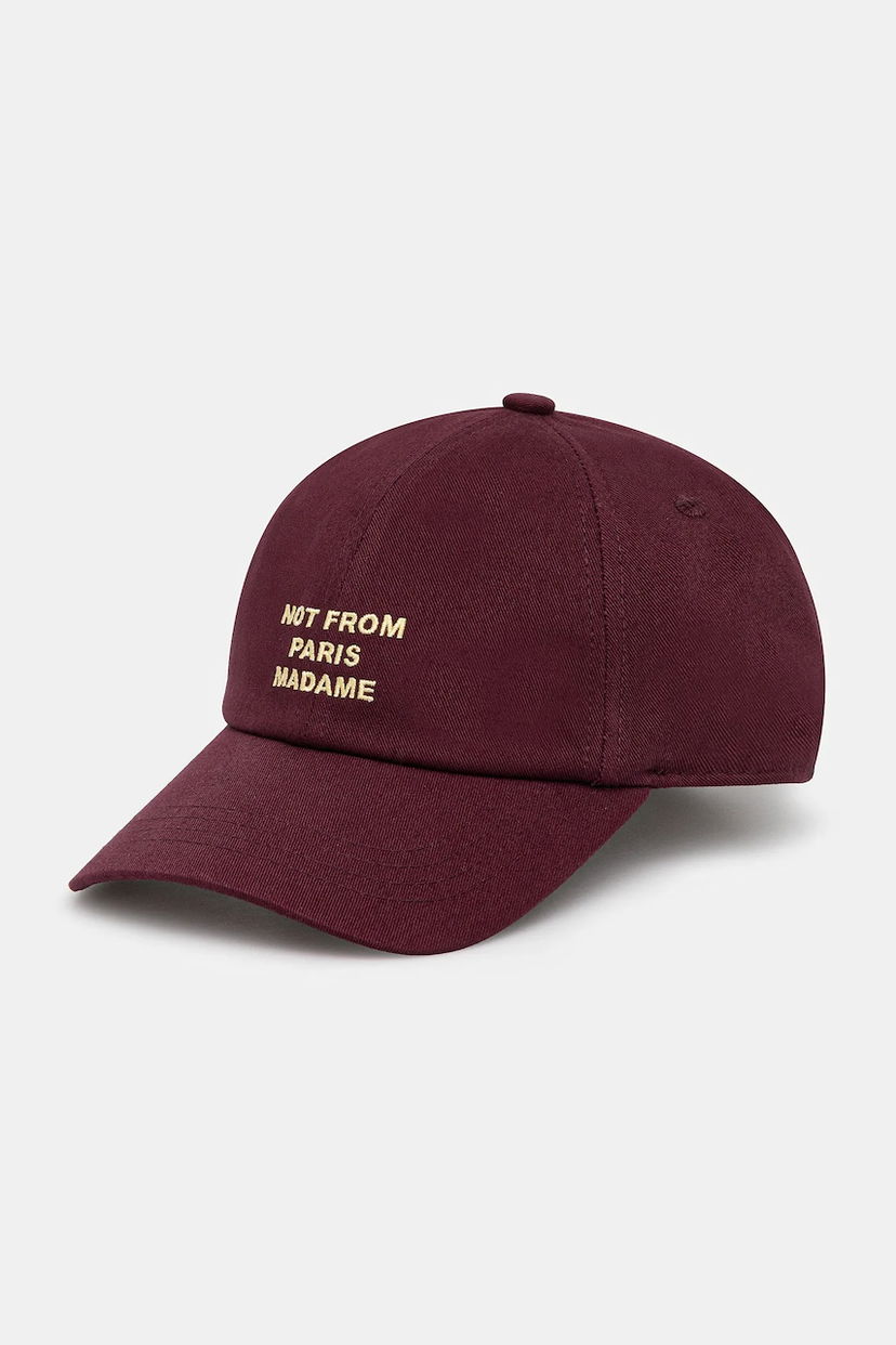 Kapa Drôle de Monsieur Drôle de Monsieur La Casquette Slogan Baseball Cap Bordo | I.CP151.CO138