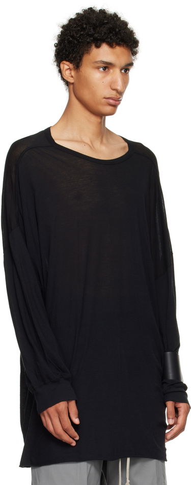 Majica Rick Owens Rick Owens Concordians Tommy T-Shirt Črna | RU02E1276 UC, 1