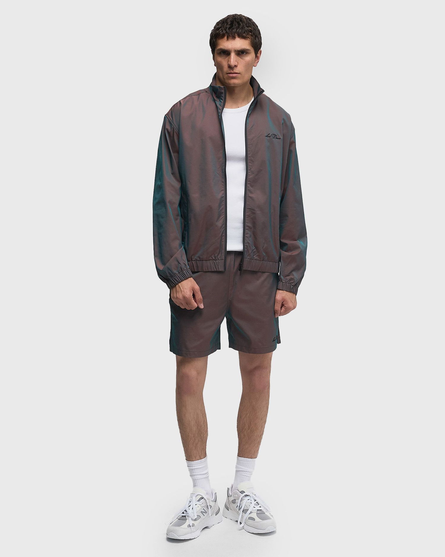 Kratke hlače Les Deux Smith Tech Shorts Rjava | 1000130-517, 1
