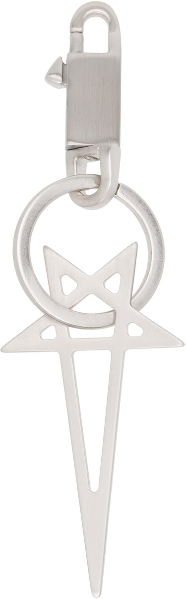 Obeski za ključe Rick Owens Rick Owens Concordians Pentagram Keychain Kovinski | RA02E0791 MET, 1