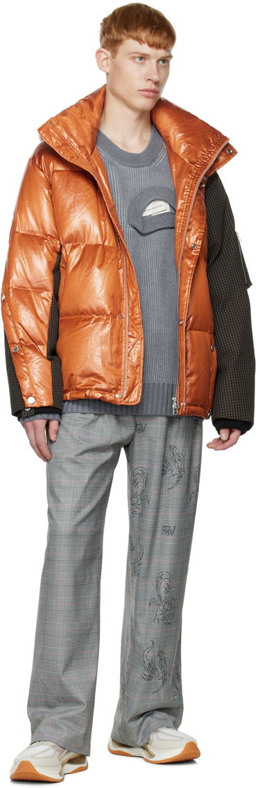 Puhovka Feng Chen Wang Feng Chen Wang Deconstructed Down Jacket Oranžna | FUF14JK13, 3