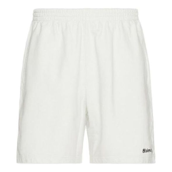 Kratke hlače Balenciaga Logo Sweat Shorts Bela | 676137TOVP19081