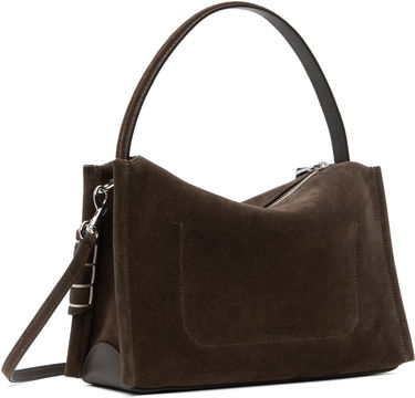 Torba za čez ramo JW Anderson JW Anderson Loafer Suede Shoulder Bag Rjava | HB0716-LA0364, 4