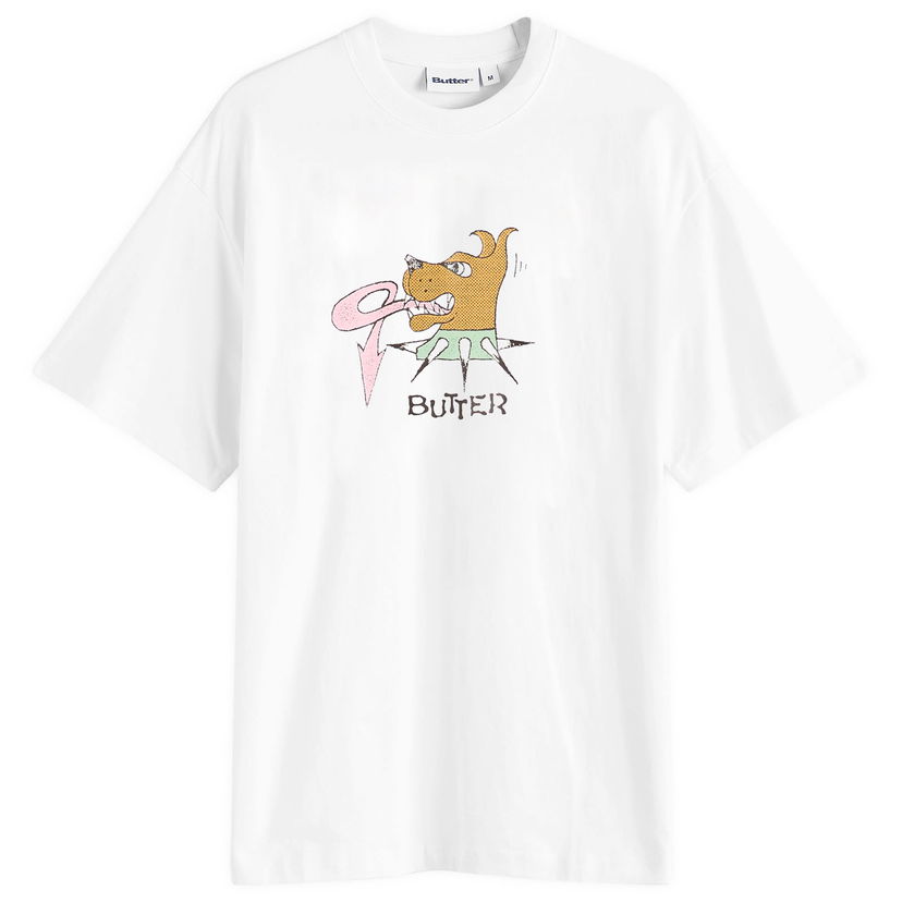 Majica Butter Goods Canine Graphic Tee Bela | BG253105-WHT
