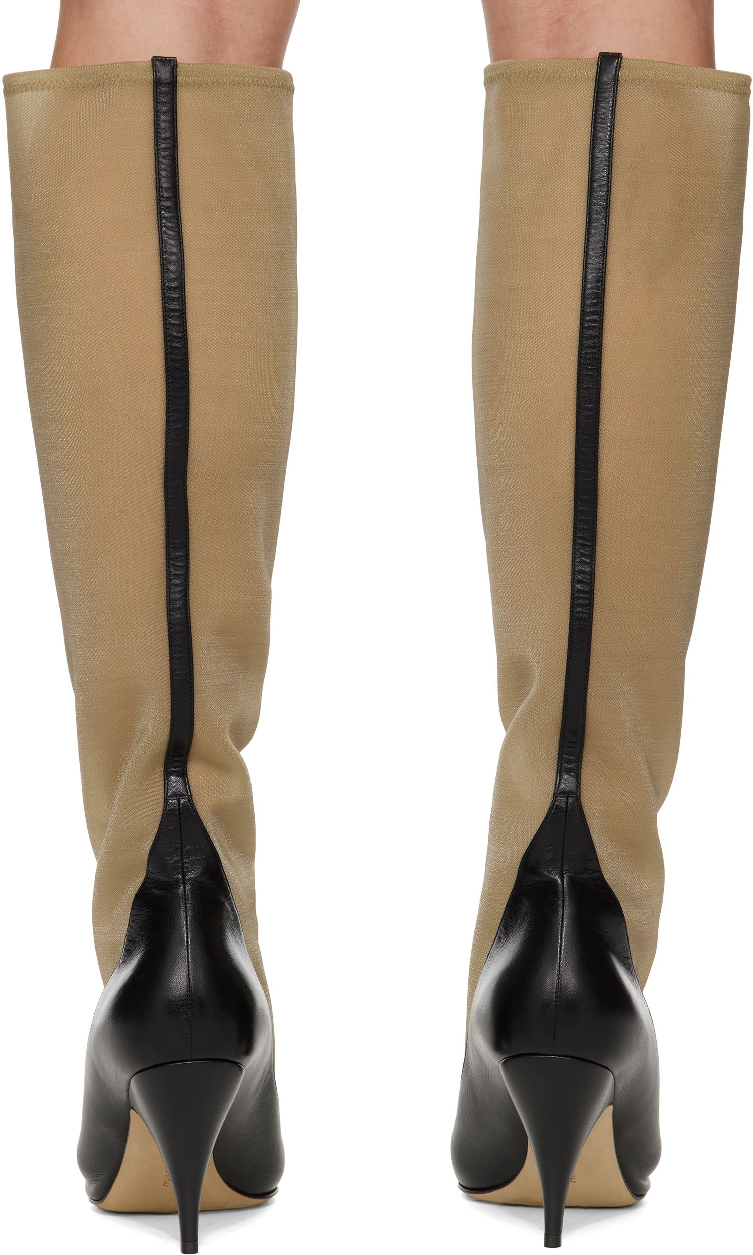 Oblačila The Row The Row Mesh Tall Boots Bež | F1582-SL1W20, 1