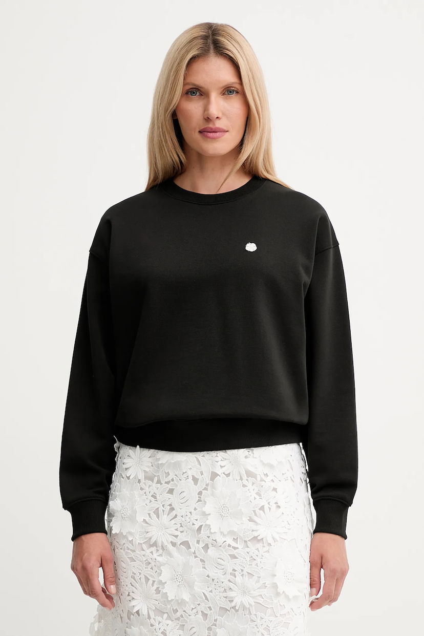 Pulover KENZO Kenzo Crew Neck Sweatshirt Črna | FF62SW2564MF