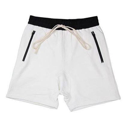 Kratke hlače Fear of God Fear of God Essentials Drawstring Shorts Bela | FOGPALL-WH-01