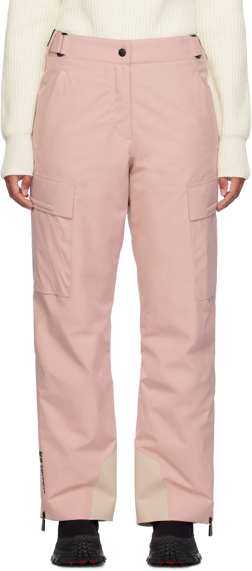 Cargo hlače Moncler Grenoble CP Ski Pants Roza | J20982G00002549SU