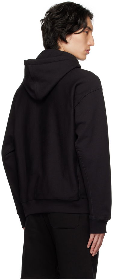 Pulover Carhartt WIP Hooded American Script Sweat Črna | I028279-blk, 3