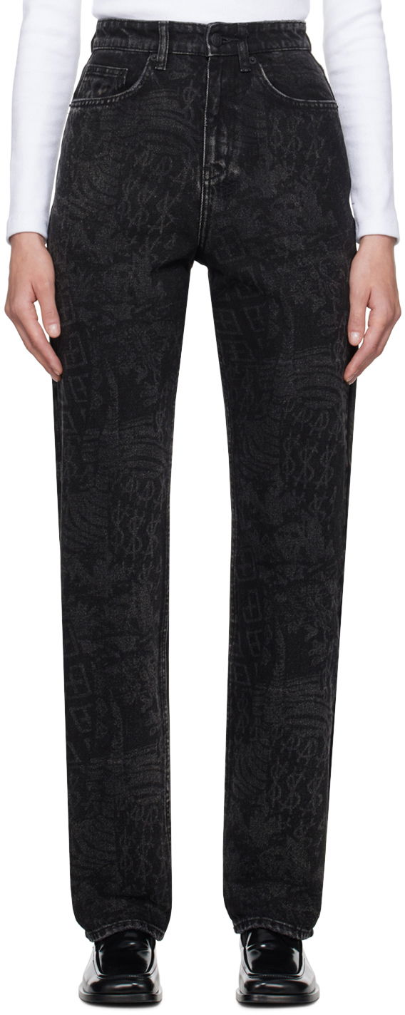 Kavbojke Ksubi Ksubi Playback Graf Jeans Črna | WFA23DJ004, 0