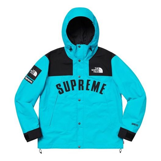 Parka Supreme The North Face Arc Logo Mountain Parka Turkizna | SUP-SS19-551