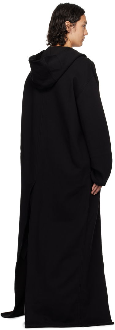 Pleteni pulover Rick Owens Rick Owens DRKSHDW Hollywood Dragging Hoodie Črna | DU01E3277 F, 2