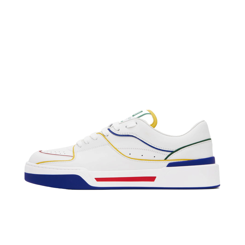 Superge in čevlji Dolce & Gabbana White New Roma Sneakers Bela | CS2036AM997