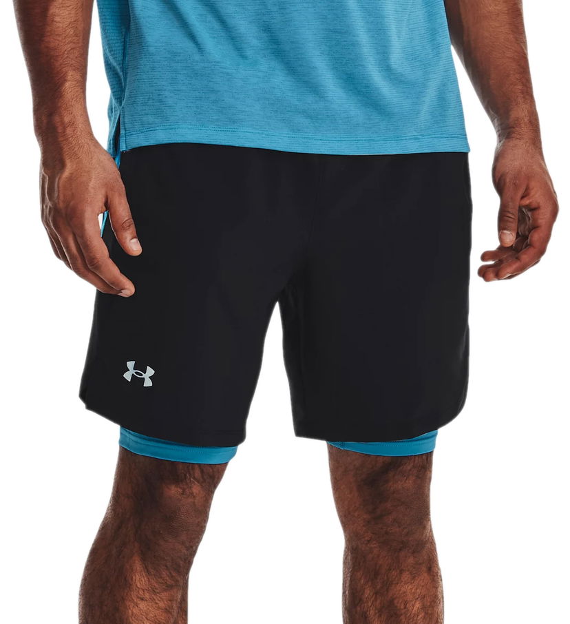 Kratke hlače Under Armour Under Armour Launch 7'' 2-in-1 Shorts Črna | 1361497-004