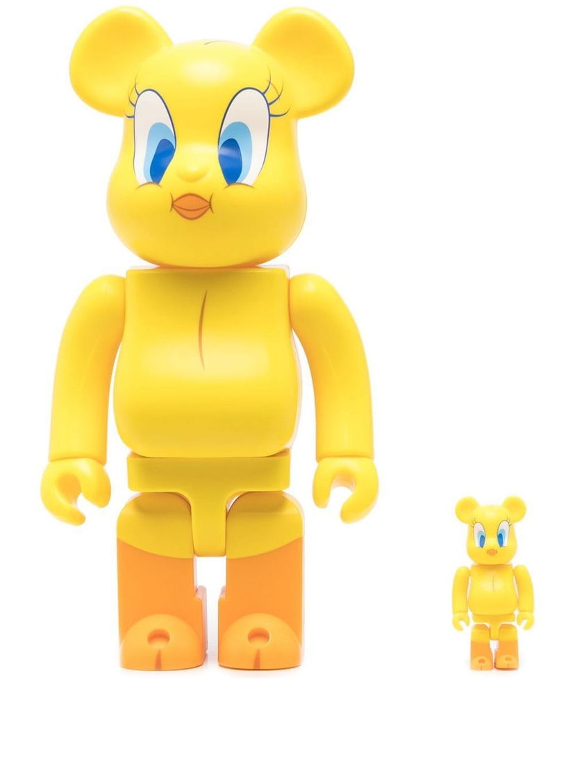 Collectibles Medicom Toy BE@RBRICK Tweety 100% and 400% figure set - Yellow Rumena | 14TWEETY18286748