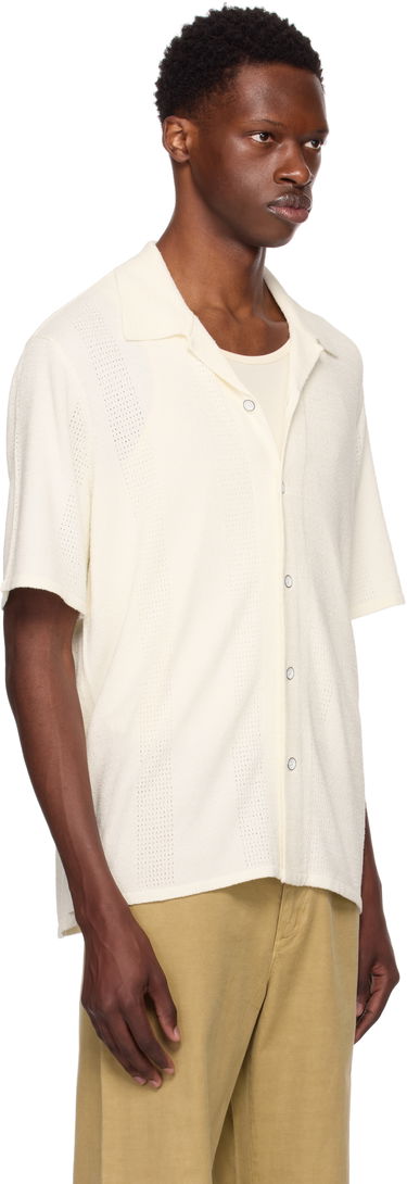 Srajce rag & bone Rag & Bone Avery Zuma Knitted Shirt Modra | MBS25P020NC20, 4