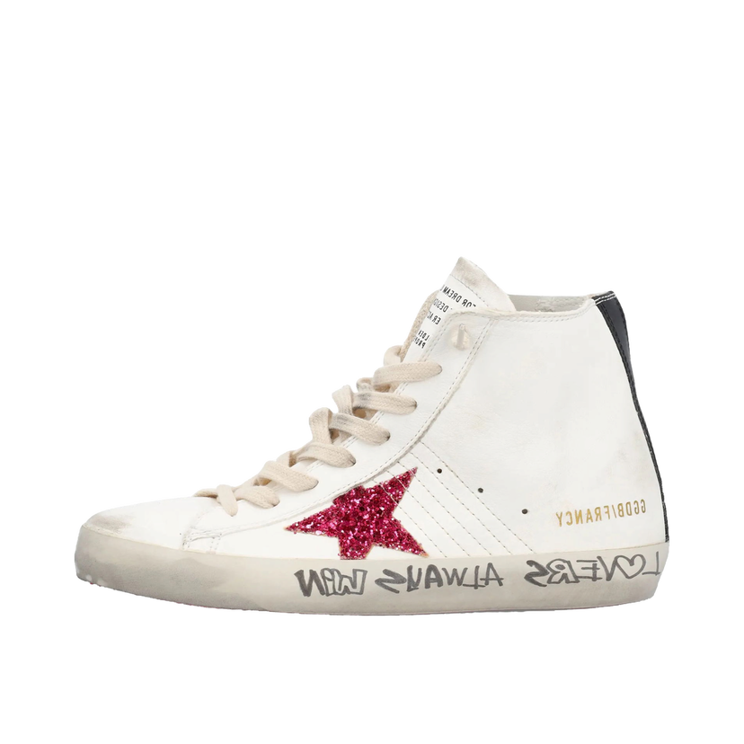 Superge in čevlji Golden Goose Francy White Red W Bela | GWF00113-F004706-11540