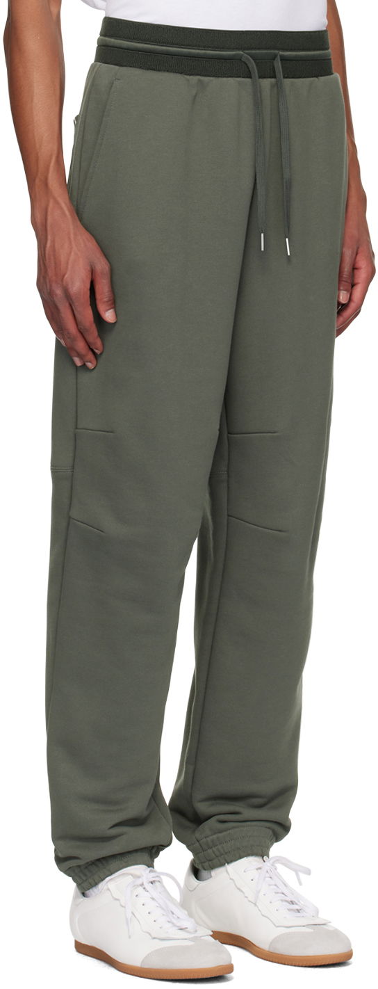 Trenirka Helmut Lang Curve Sweatpants Zelena | O07HM201, 1