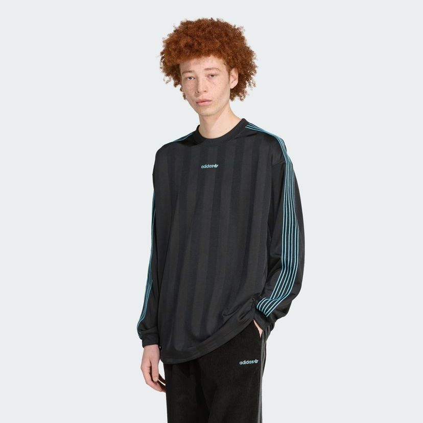 Dres adidas Performance Long Sleeve Jersey Črna | JX3099