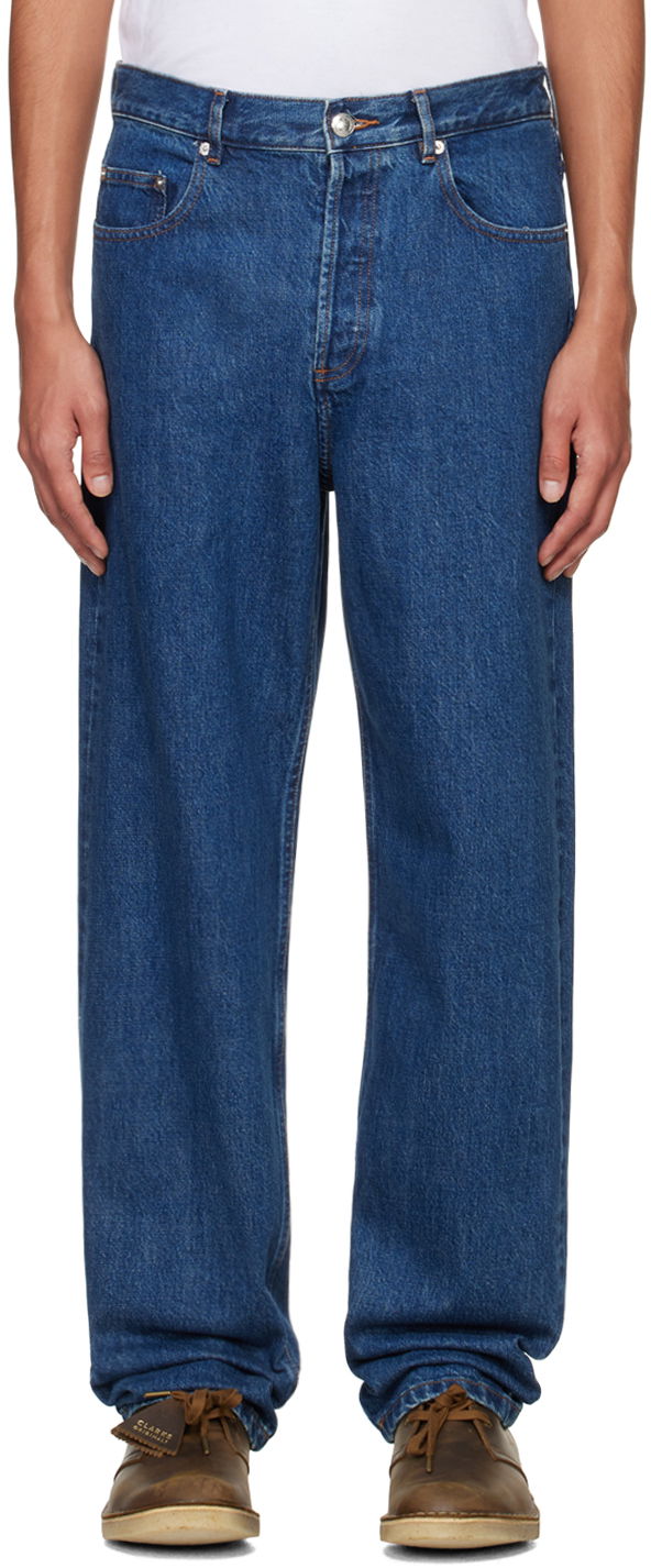 Kavbojke A.P.C. Jeans Fairfax Modra | COHTD-M09156