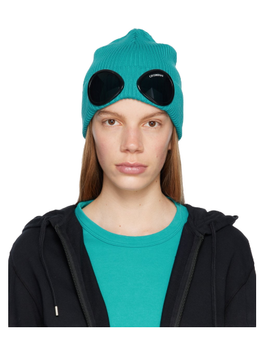 Beanie C.P. Company Goggle Beanie Modra | 14CMAC016A-000727A