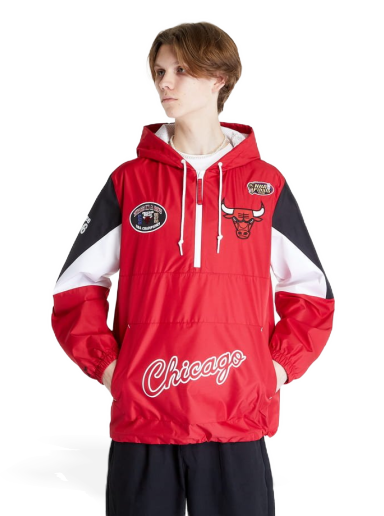 Vetrovka Mitchell & Ness NBA Team Origins Pullover Anorak Rdeča | OJPO5033-CBUYYPPPSCAR
