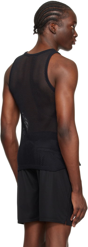 Majica brez rokavov Courrèges Courrèges Mesh Tank Top Črna | 124JDE011JS0119, 1