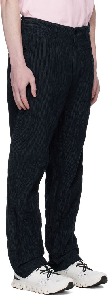 Hlače Stone Island Wrinkled Corduroy Trousers Mornarica | K2S15 3100026 S0229, 1